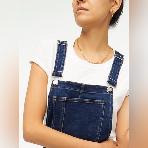 J. Crew denim overalls M - Picture 3 of 6